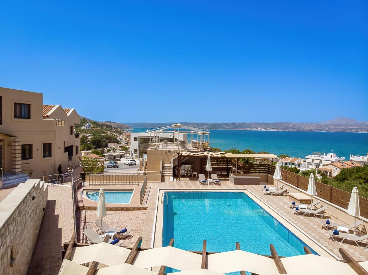 Sunrise Suites & Apartments Kalyves Esterno foto